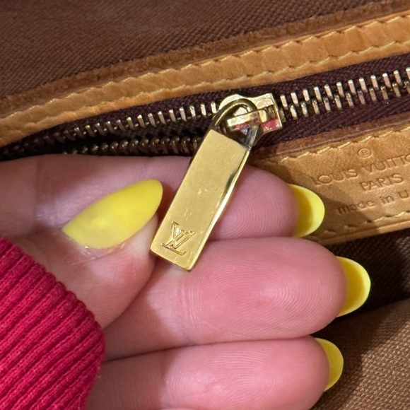 Authentic Vintage LOUIS VUITTON Bag Monogram Cabas mezzo canvas tote shoulder - Picture 13 of 16